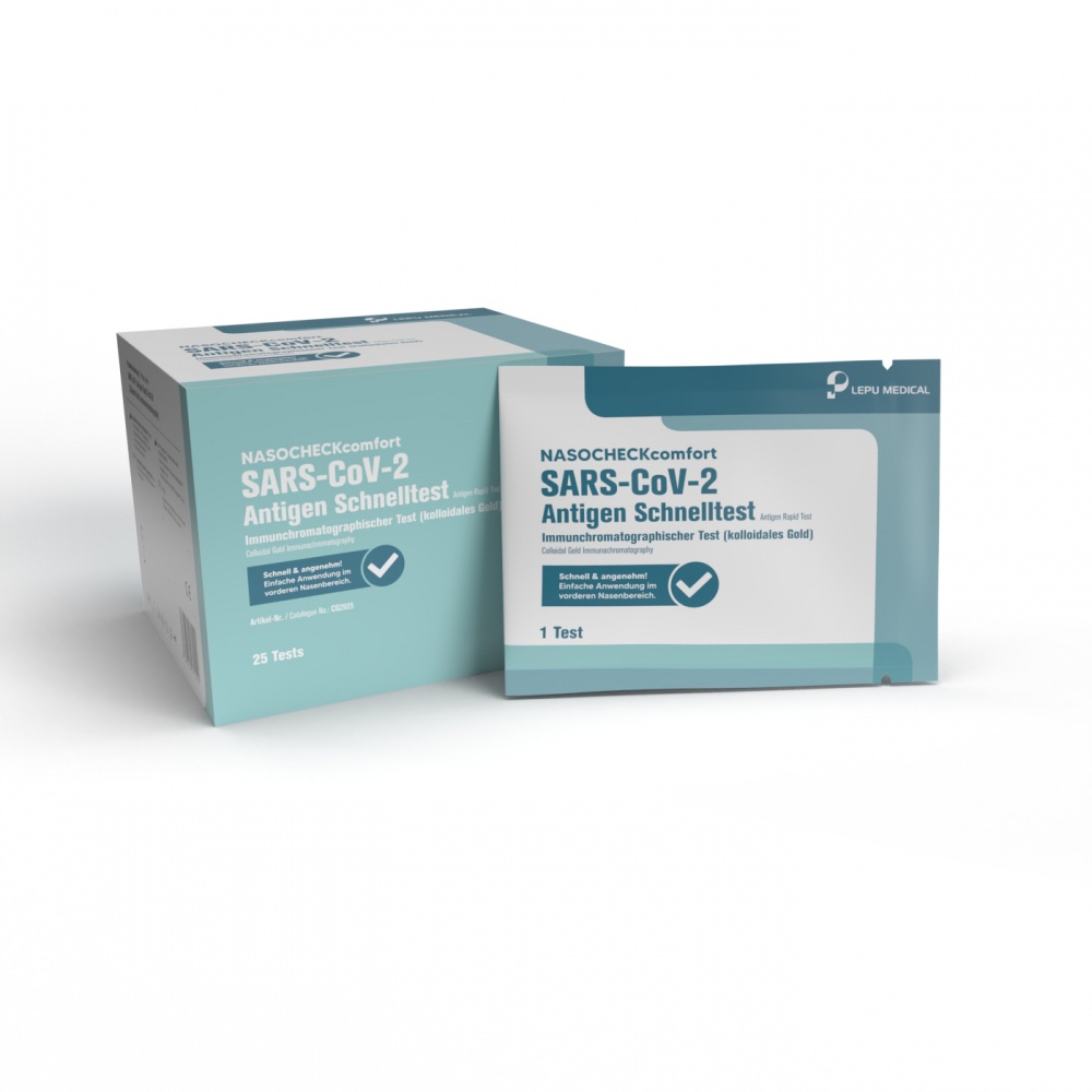 LEPU Medical Covid19 RTK Test Kit (Nasal Swab) 1 test kit / box and 5 test kits/box (Expiry