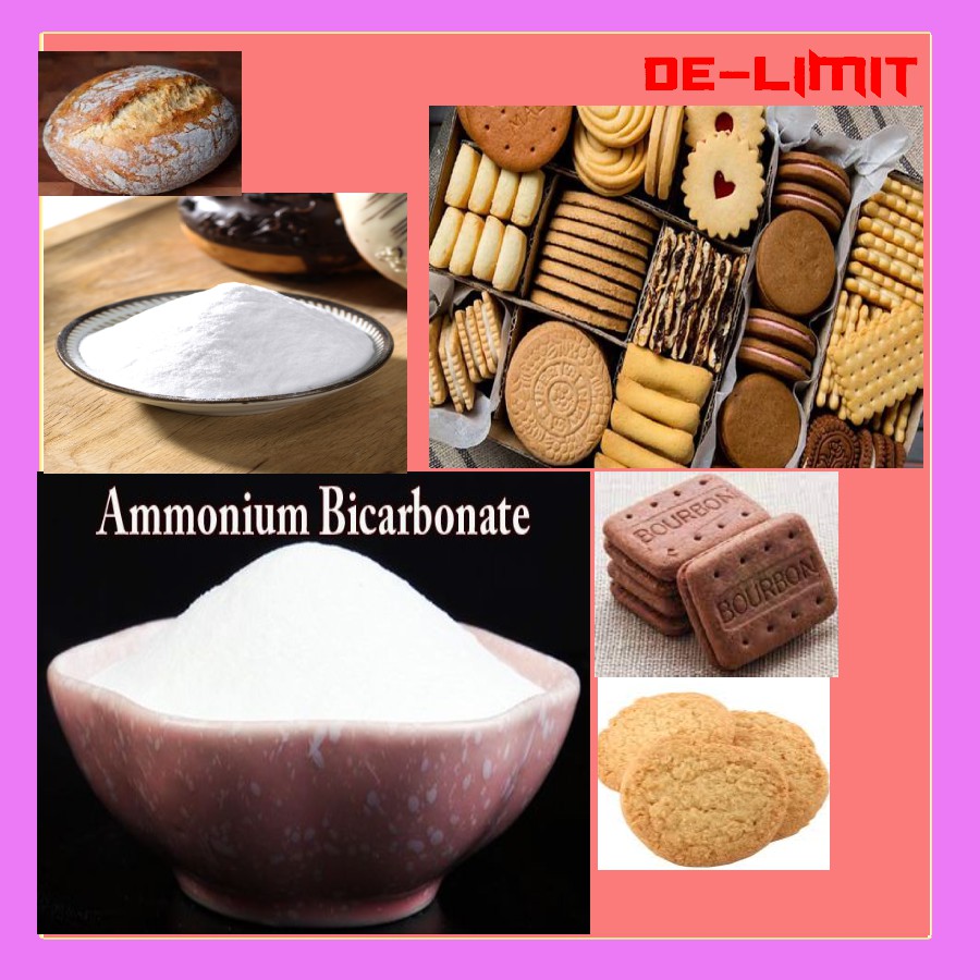 AMMONIUM BICARBONATE/ LEAVENING AGENT/RAISING AGENT/BAKER'S CHOICE/100g