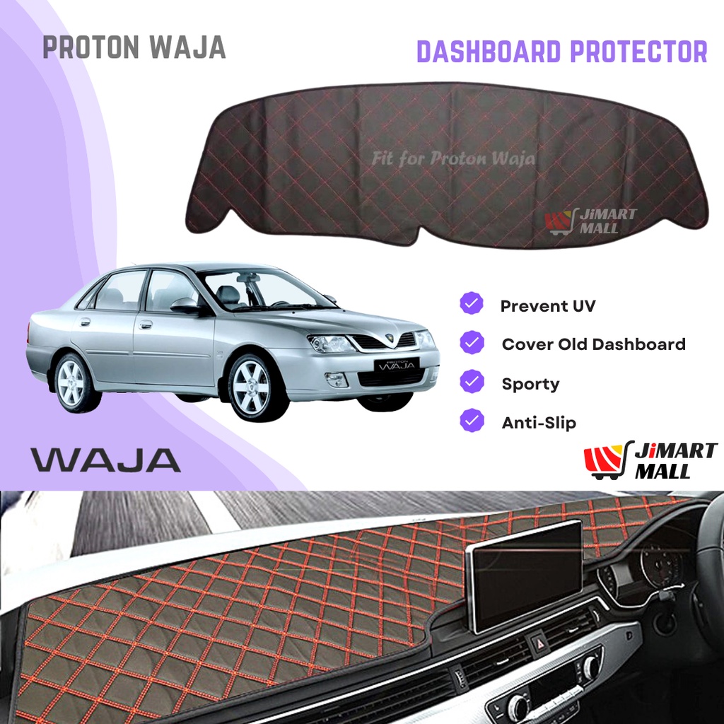 PROTON WAJA DASHBOARD PROTECTOR Cover Car Dash Mat Accessories Decoration Alas Dashboard Lapik