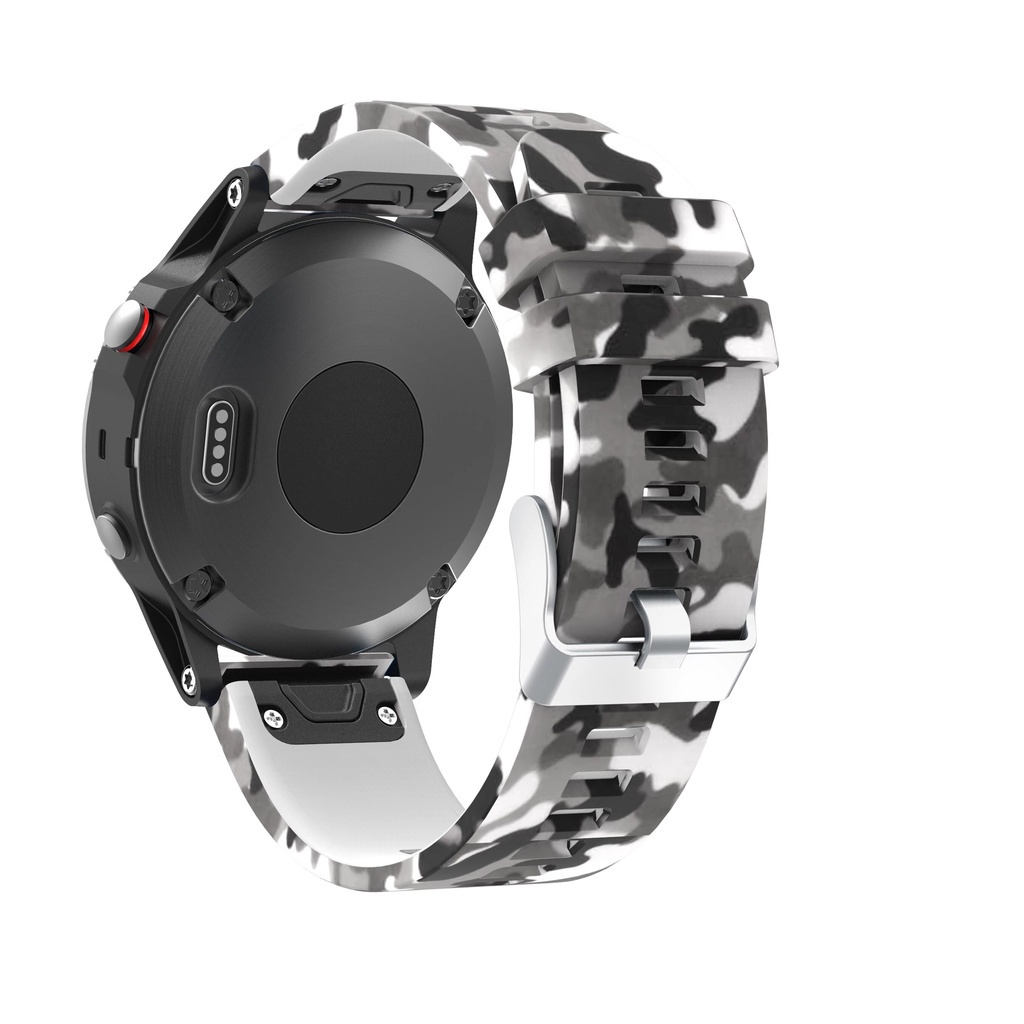 Garmin lnstinct Approach S62 S60 Strap 22mm Silicone Fashion Print