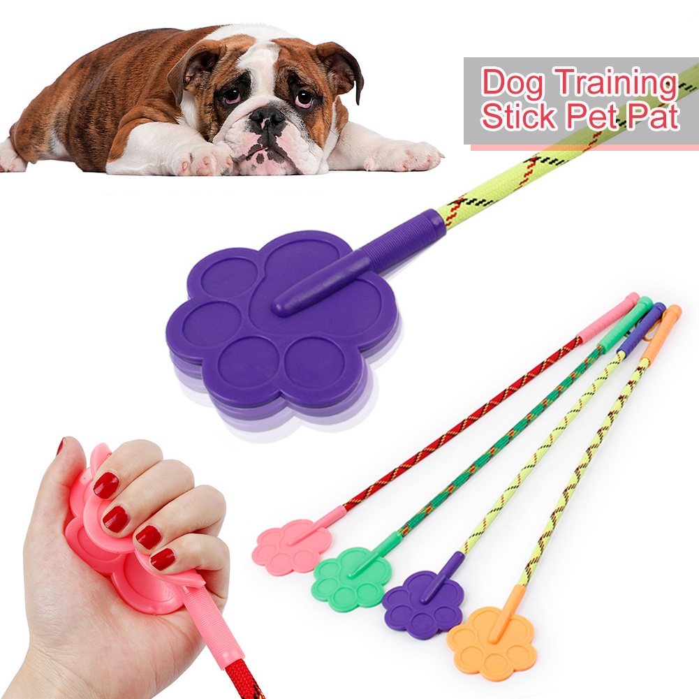 Lightweight Rubber Training Lovely Pet Pat Dog Toy Stick Correct Bad