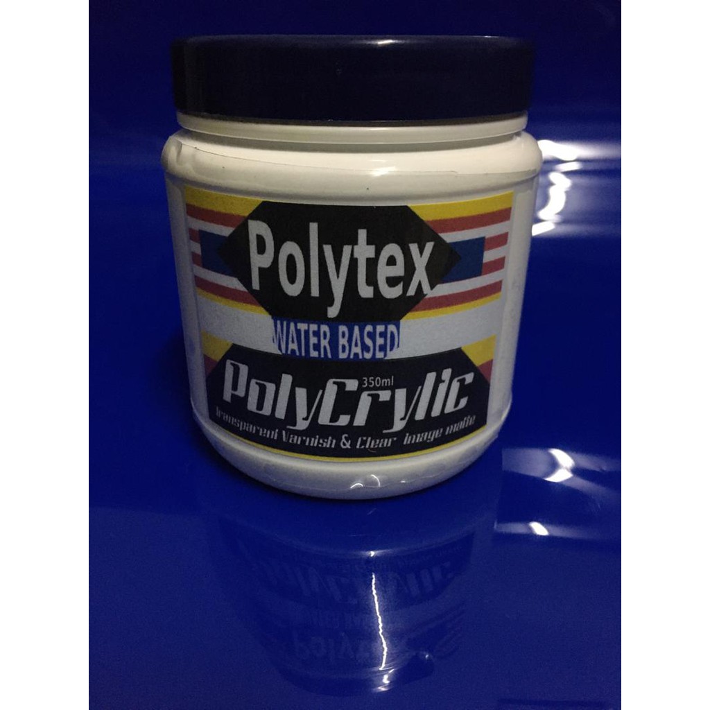 POLYTEX WATER BASED POLYCRYLIC/ Clear Vanish 350ml Shopee Malaysia