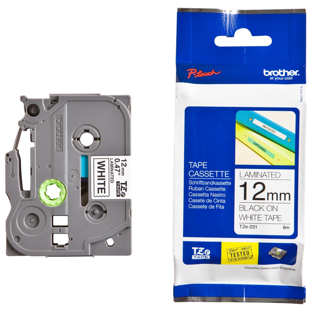 Brother P-touch PT-H110 Portable Handheld Label Maker Sticker Laminate