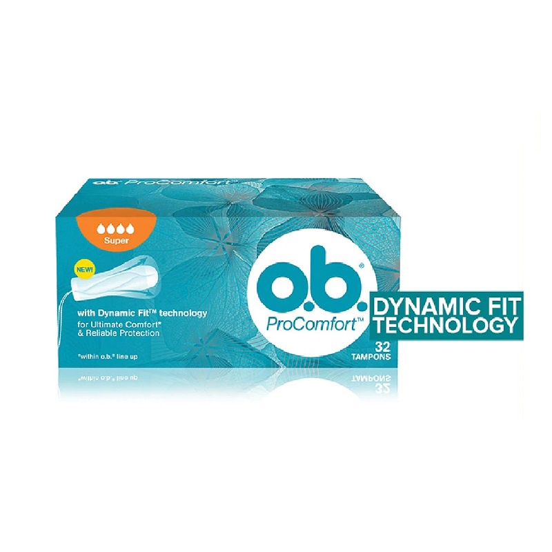 OB Super Heavy Flow/Regular (32s) Disposable Tampon
