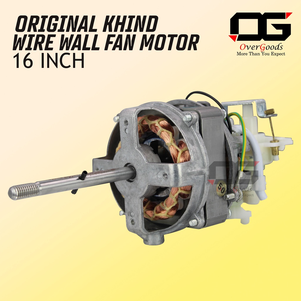 Wall Fan Motor Original KHIND 16 inch Wire Wall Fan Motor Kipas Dinding