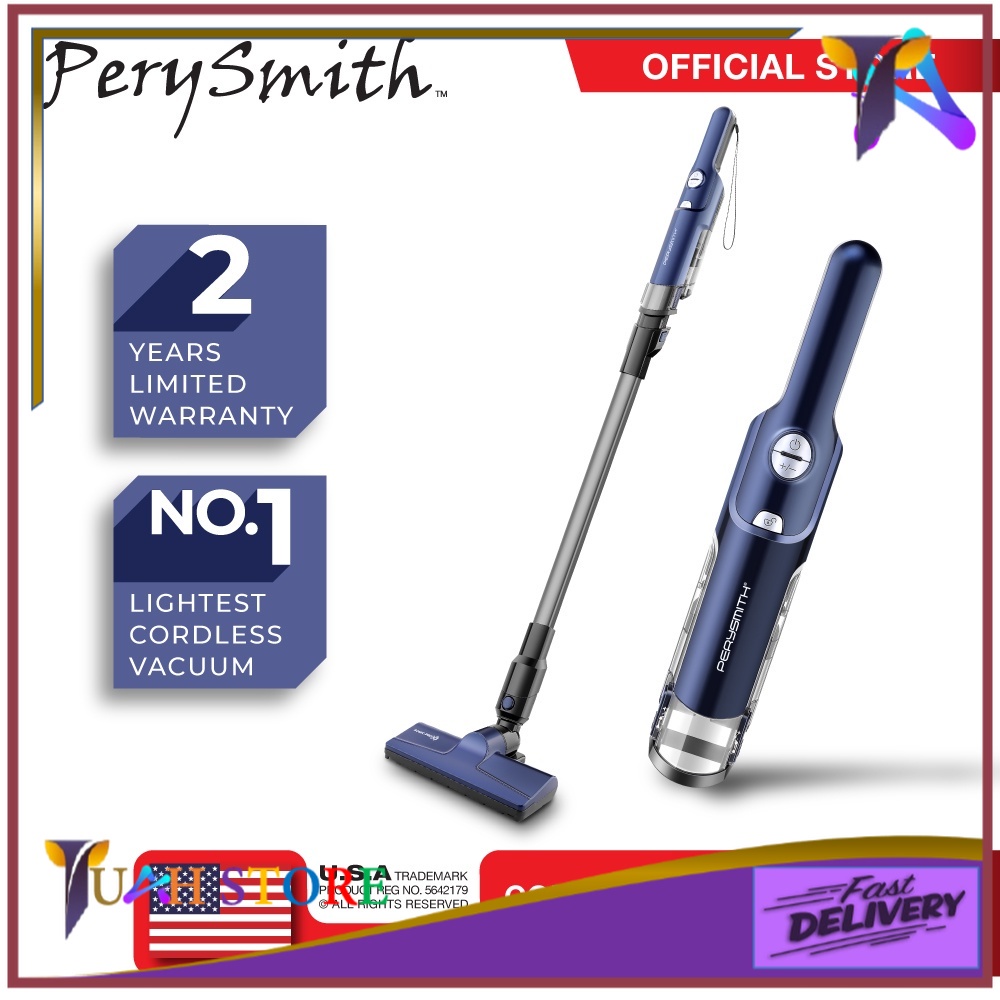 TU1097 PerySmith Cordless Handheld Vacuum Cleaner Sonic Pro X1
