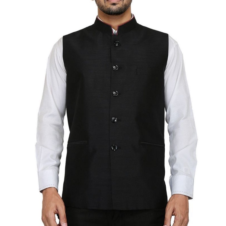 PRIA Pakistani Men's Vest Muslim Vest Suit Material Rompi Pria