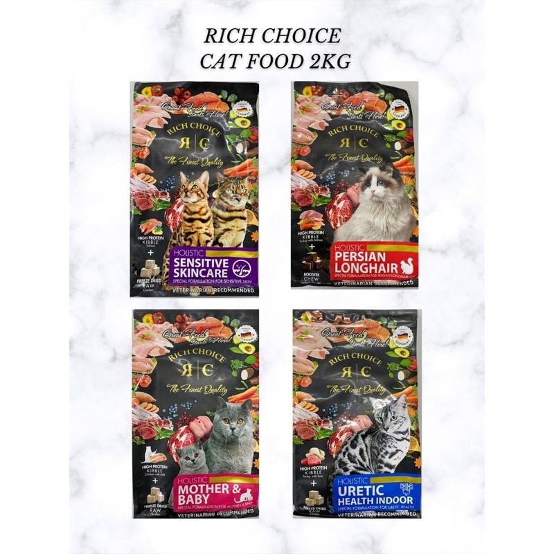 Rich Choice Holistic Cat Food 2kg Shopee Malaysia