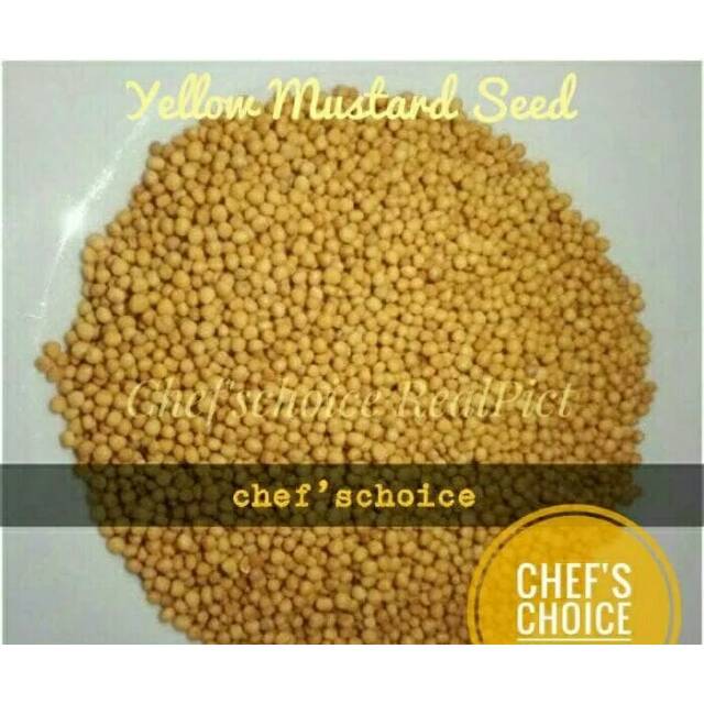 Yellow Mustard Seed 50 Grams Shopee Malaysia