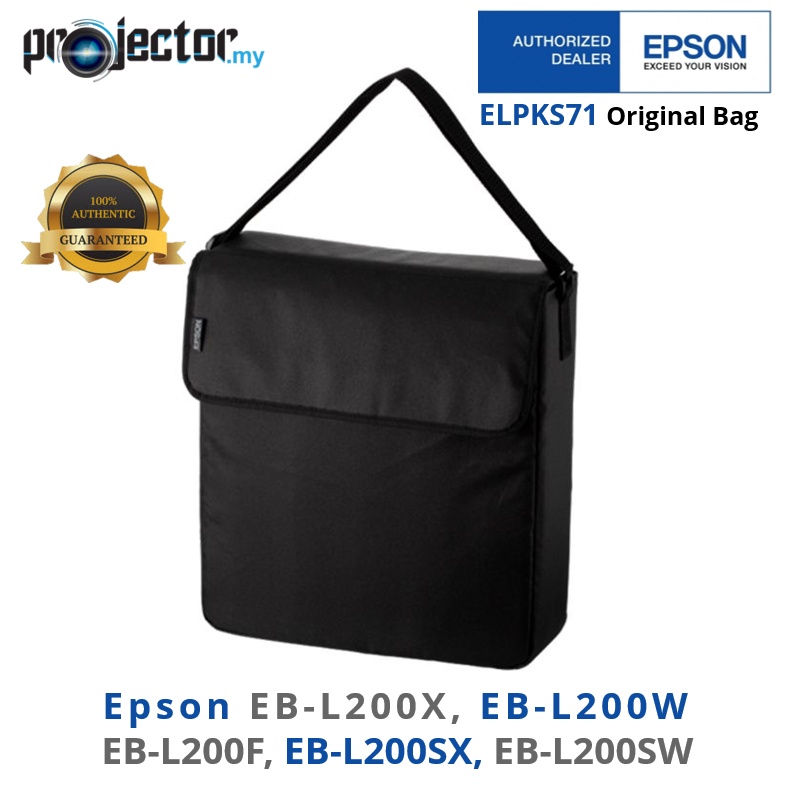 Original Epson Projector Soft Carrying Case, ELPKS69, ELPKS66, ELPKS68