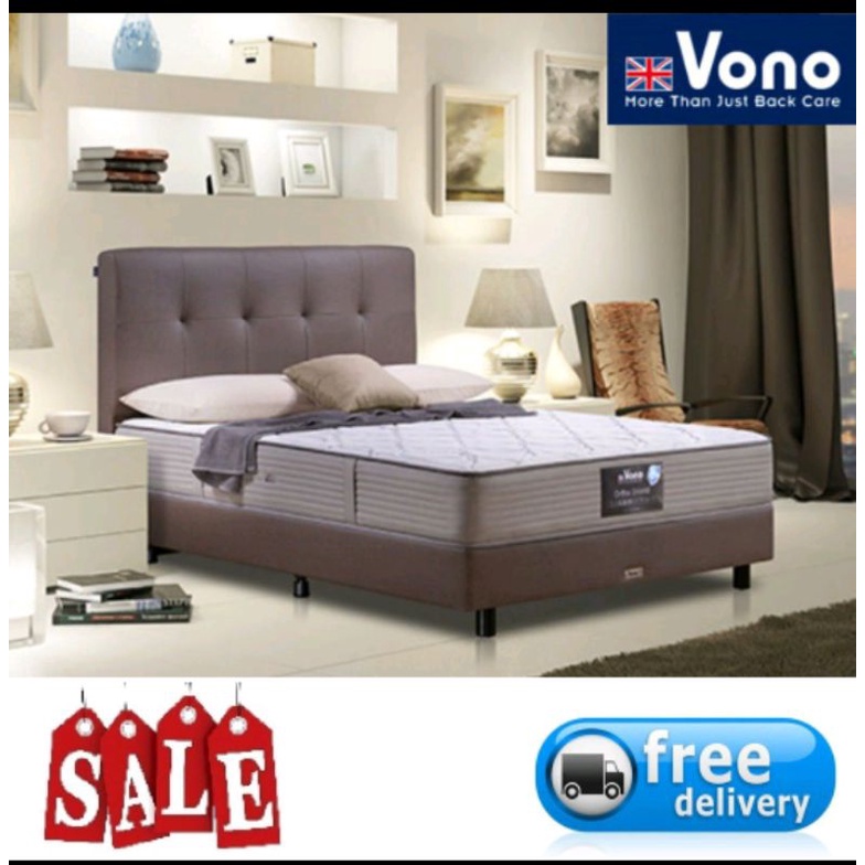 FREE pillow(LIMITED ONLY)VONO Mesra 1/MENTARI Mattress with OrthoMax