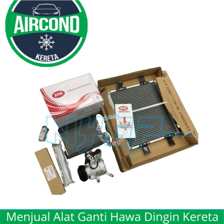 COMBO SET KENARI KELISA DENSO SYSTEM AIR COND COMPLETE FULL SET