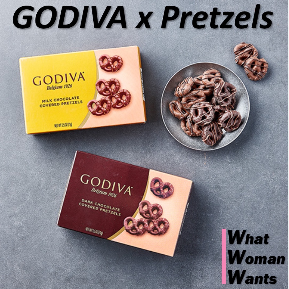 [Godiva] Chocolate Pretzels (with Freegift) Milk Chocolate Dark