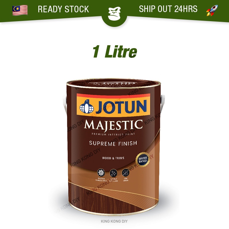 1L JOTUN Majestic Supreme Finish Water Based Wood and Trims Paint Cat