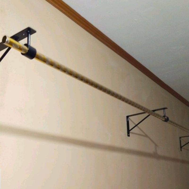 SIKU GANTUNGAN Clothes Hanger Bracket Clothing Shop Elbow Iron Wall