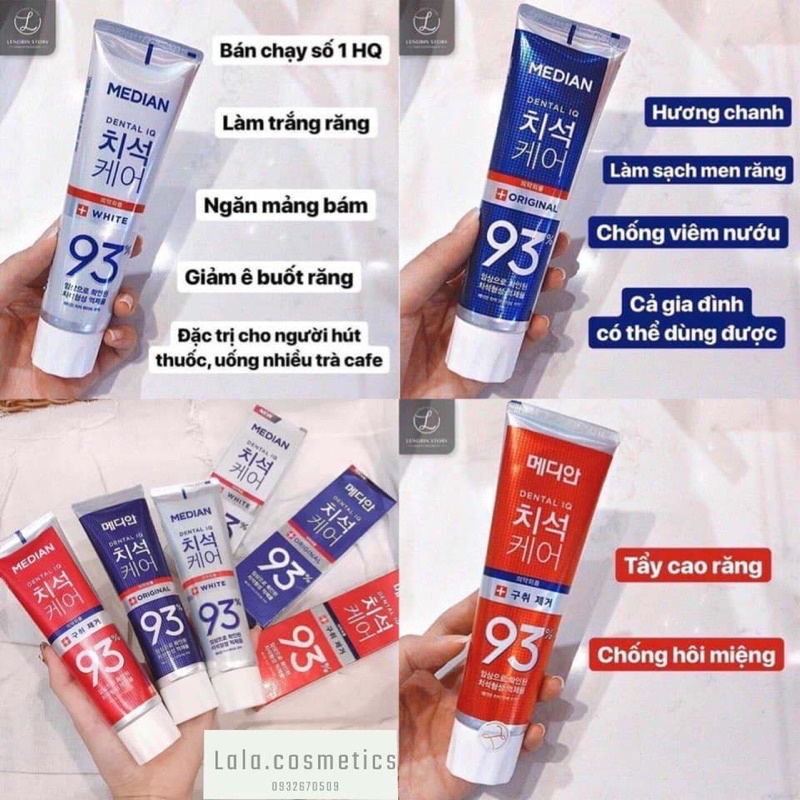 Median 93 Genuine Korean Toothpaste Shopee Malaysia