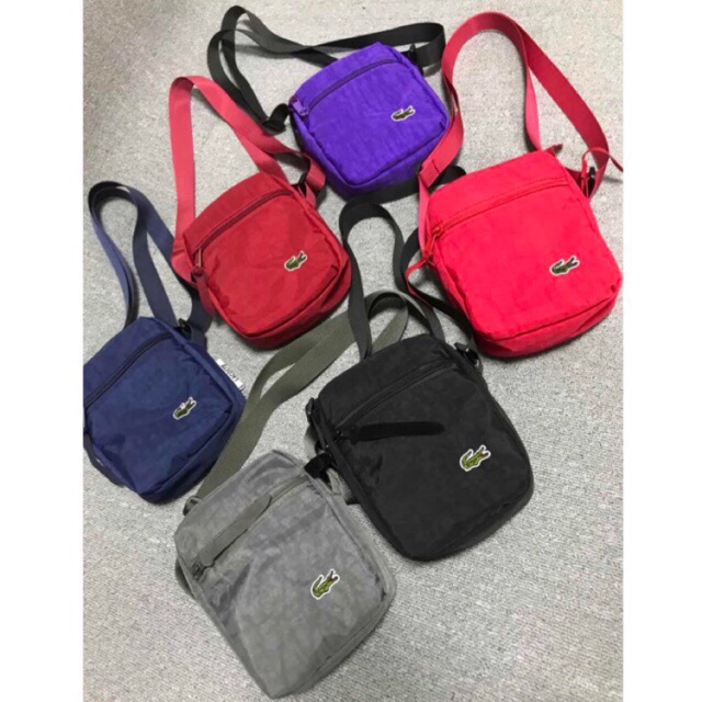 Lacoste Sling Bag unisex Shopee Malaysia