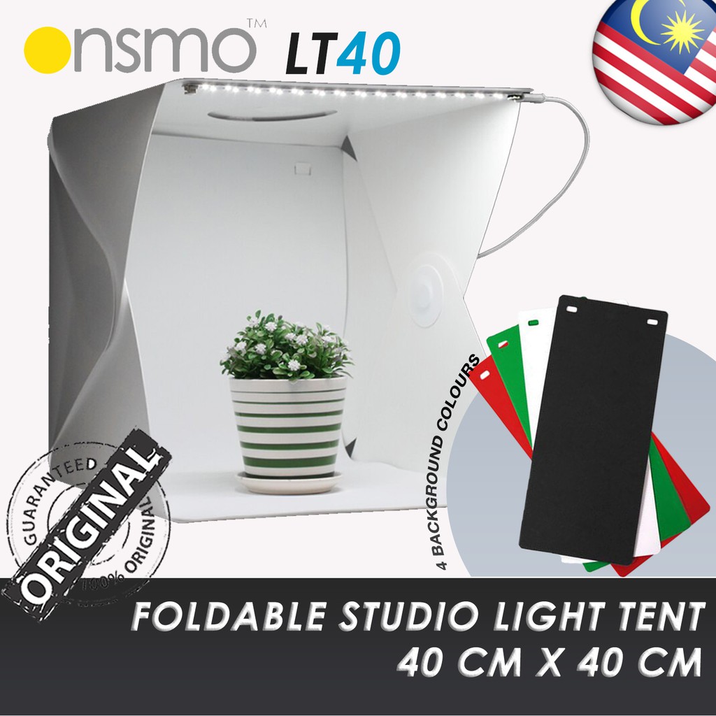Portable Studio Light Tent 40cm LT40 Shooting Box Light Box for