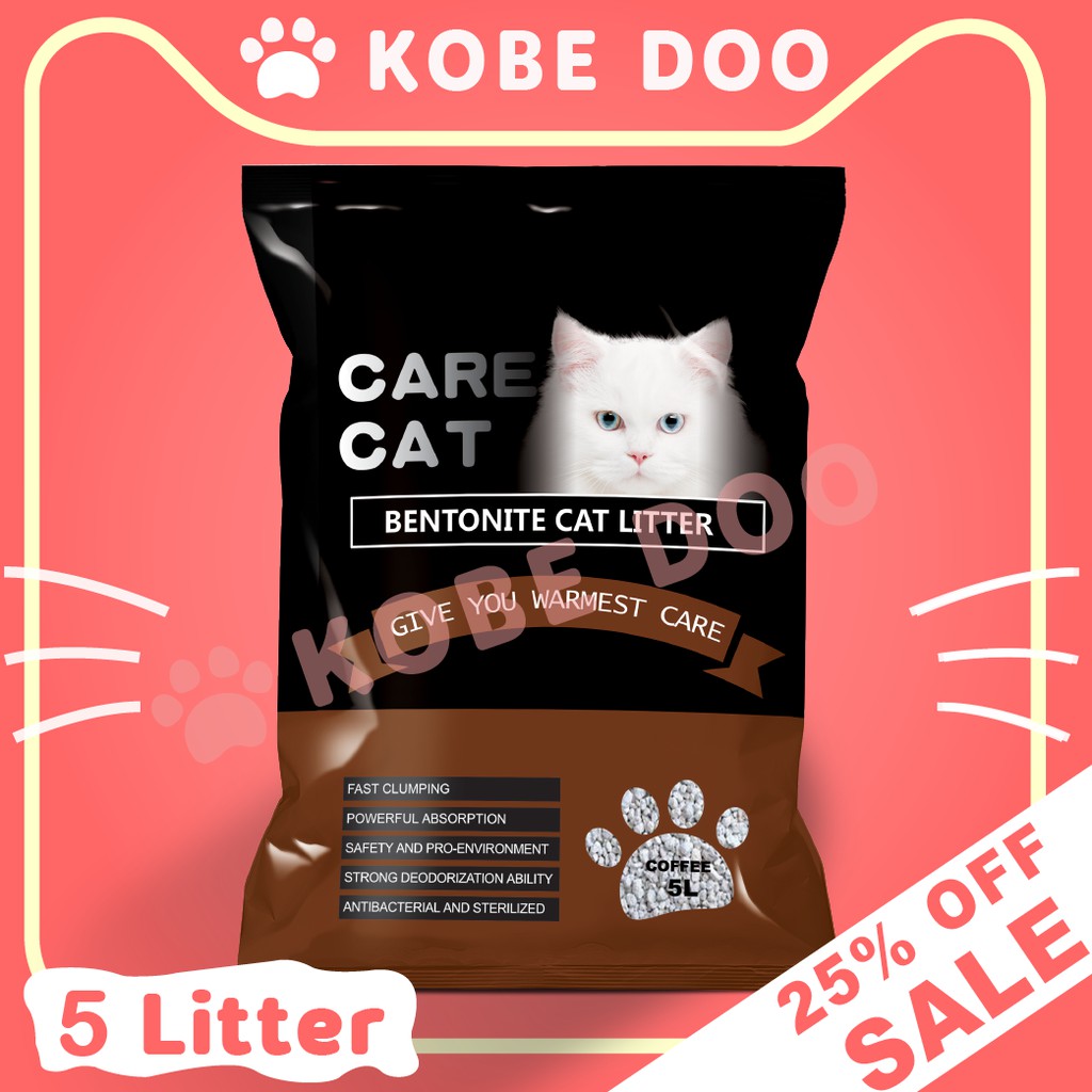 🐱READY STOCK🐱 CARE CAT LITTER 5L [PREMIUM] Shopee Malaysia