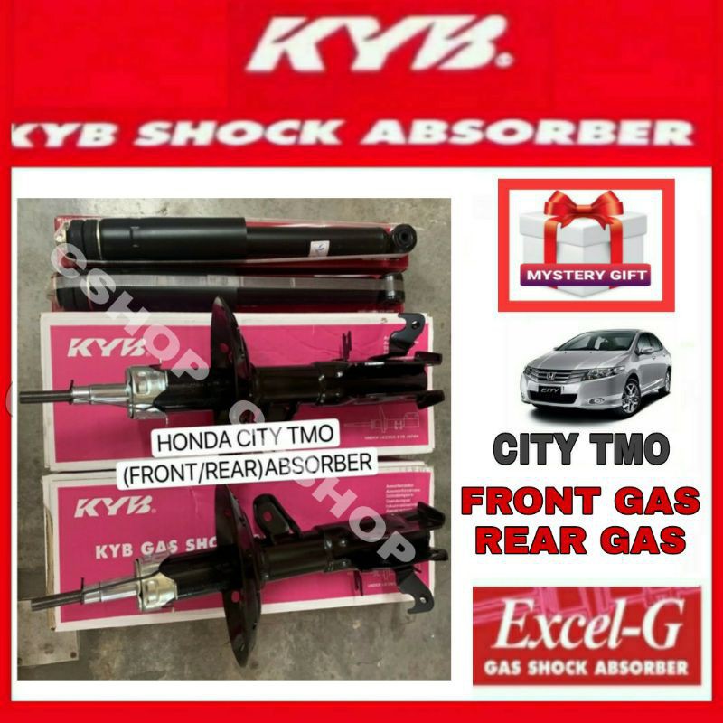 KYB HONDA CITY TMO GM2 ( 082013 ) ABSORBER FRONT / REAR GAS ORIGINAL