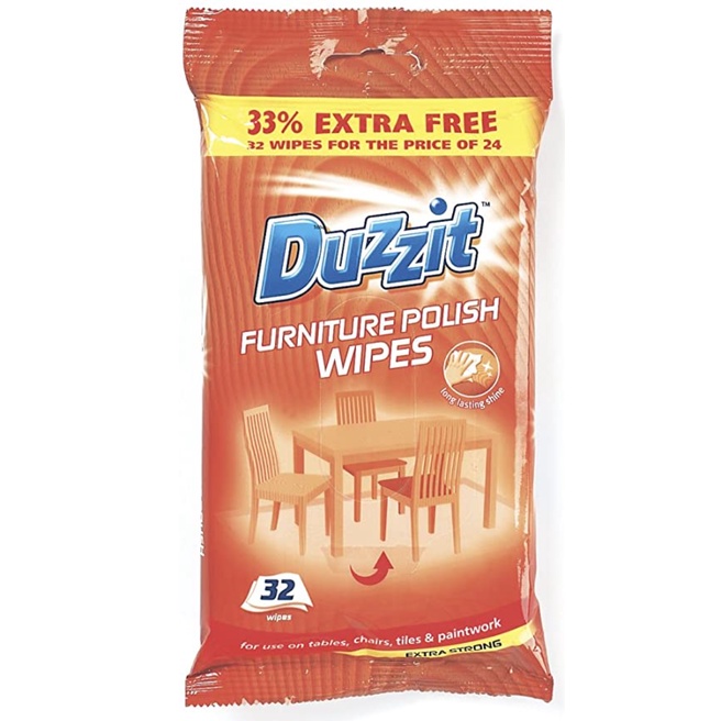 DUZZIT FURNITURE POLISH WIPES 50'S Shopee Malaysia