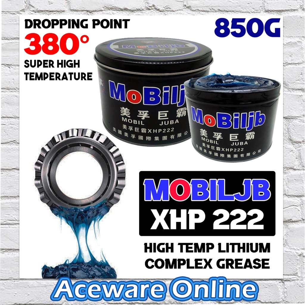XHP 222 MOBILJB Blue Lithium Complex Grease Multi Purpose Grease Heavy