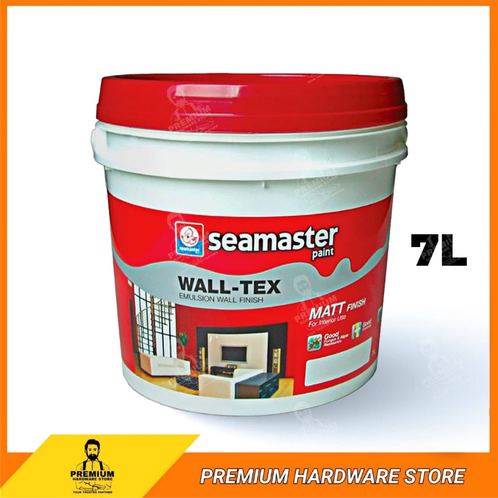 SEAMASTER WallTex Emulsion Paint 7700 7 Liter For Interior Wall