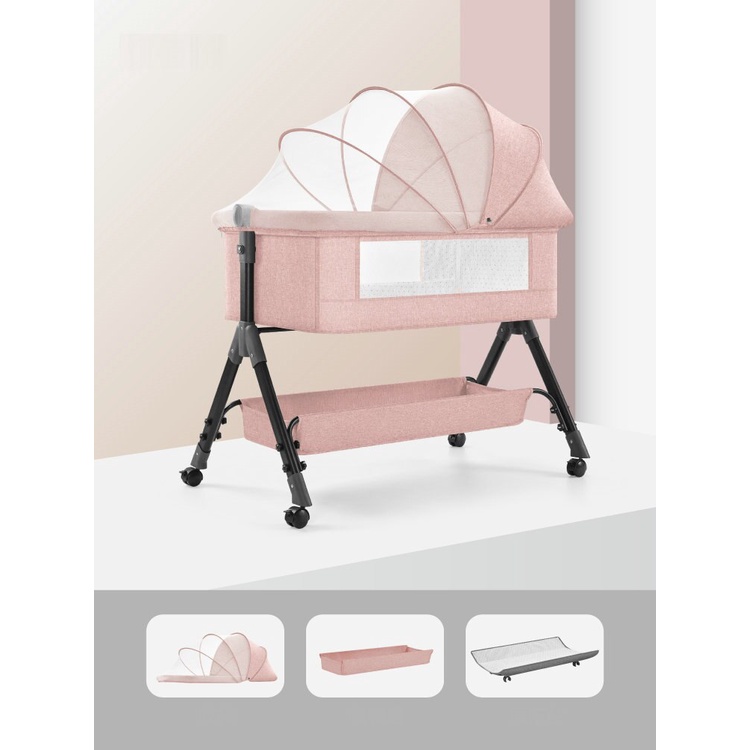 High Quality Baby Cot Newborn Fordable / Katil Bayi Multifunctional