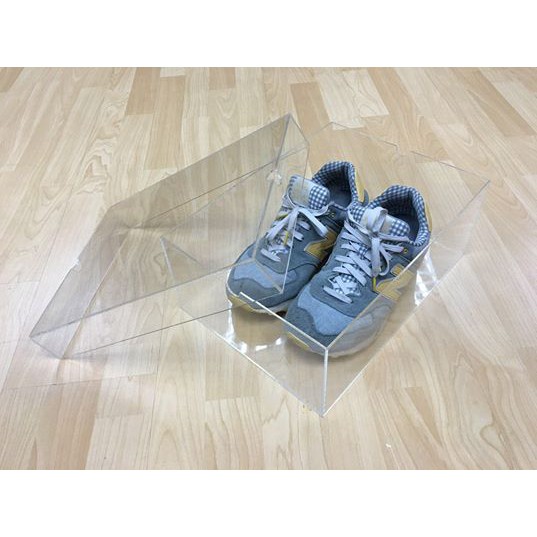 Clear Acrylic Shoes Box Shopee Malaysia