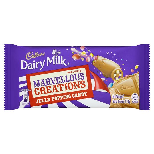 Cadbury Dairy Milk Marvellous Creations Jelly Popping Candy 150g Shopee Malaysia