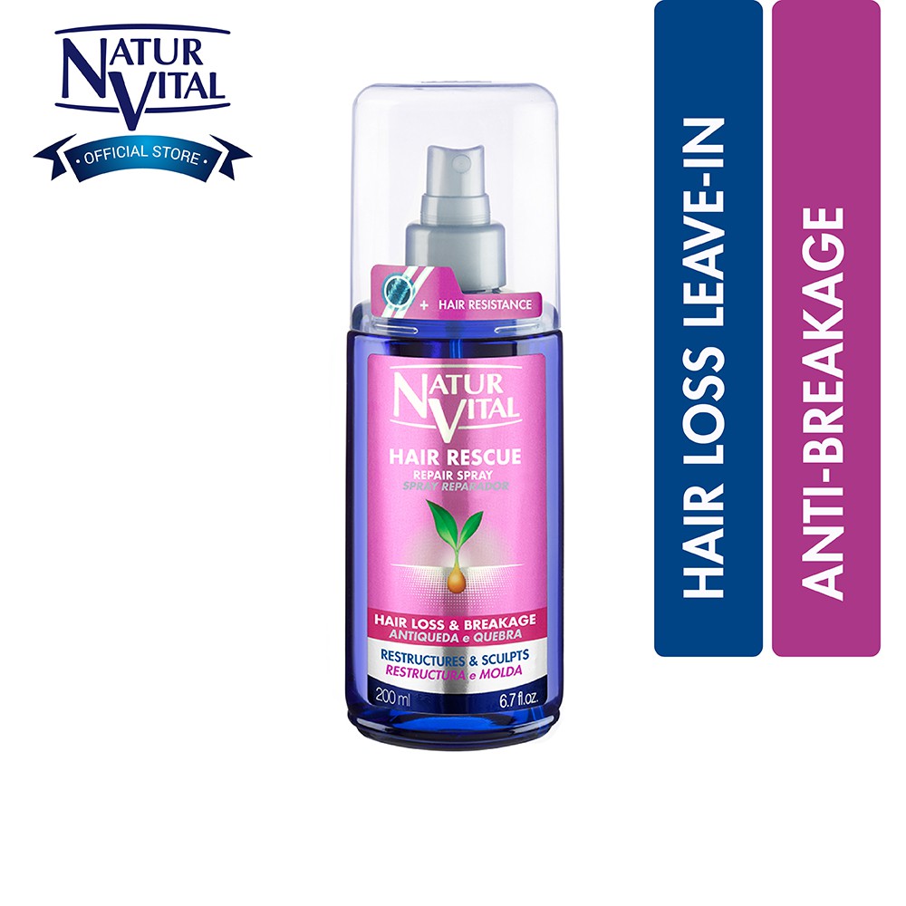 NaturVital Hair S.O.S Leavein Conditioner (Damaged Hair), 200ml