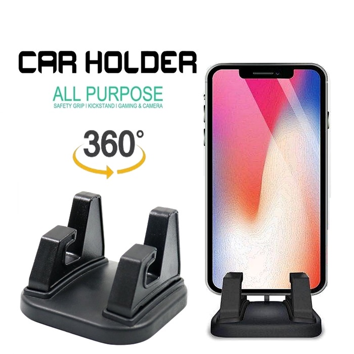360 Degree Rotate Car Cell Phone Holder Dashboard Sticking Universal