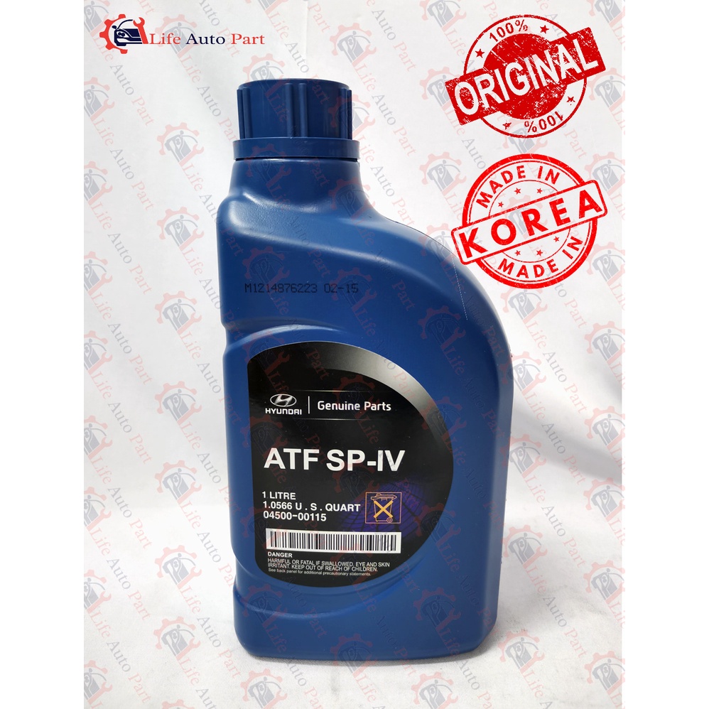 Original Hyundai ATF Automatic Transmission Fluid ATF SP3 SP4 | Shopee