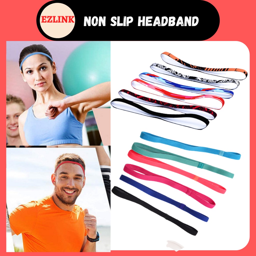 Nonslip Sport Headband Hairband Running Gym Fitness Workout Yoga