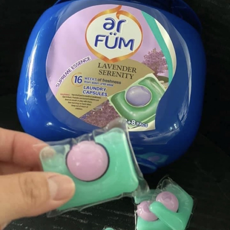 ar FUM Laundry Capsules anti bacterial 12g x 42pcs Shopee Malaysia