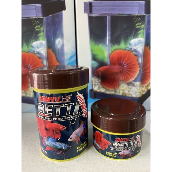 🔥Ready stock🔥Sanyu Betta fish food 8g Shopee Malaysia