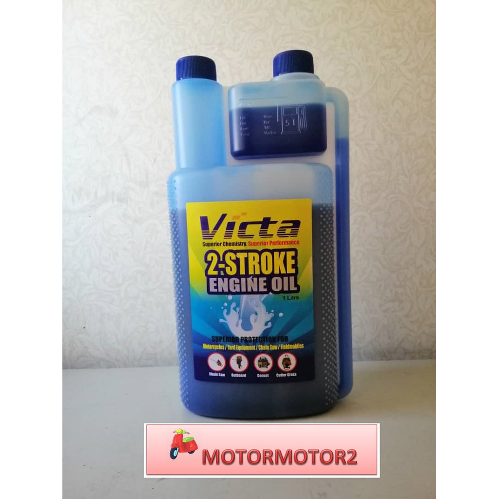 VICTA 2 STROKE ENGINE OIL 1L victa 2stroke engine oil 100 original