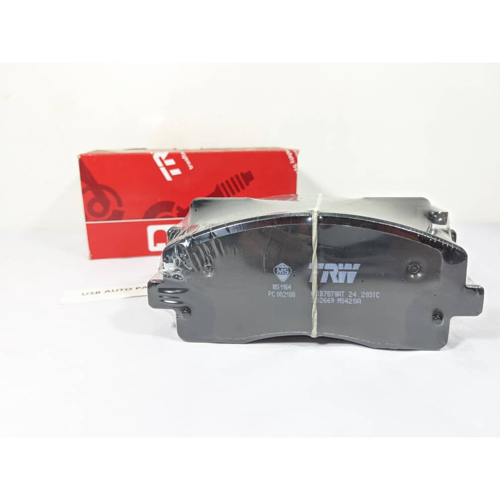 Exora BOLD TRW Original Front Disc Brake Pad GDB7870AT for Proton Exora