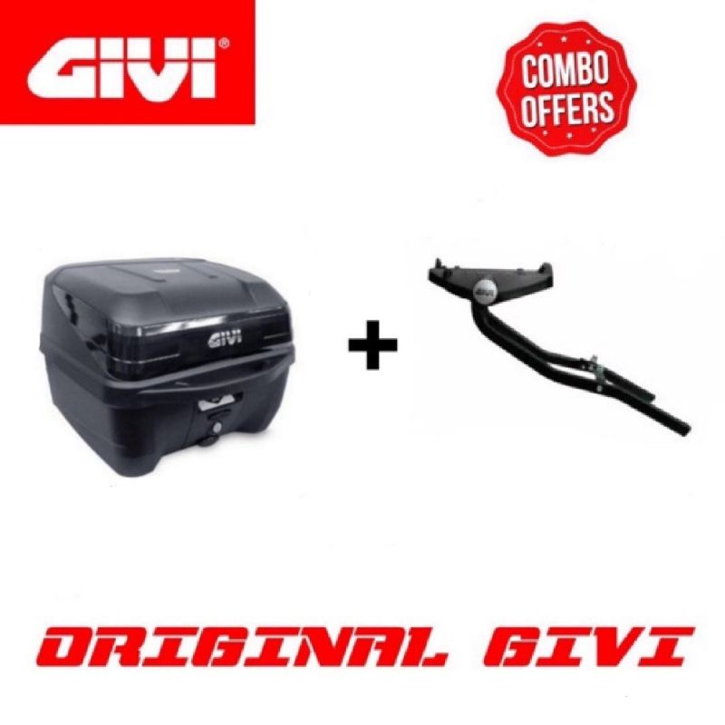 Box B32NB 32Liter All Black Shopee Malaysia