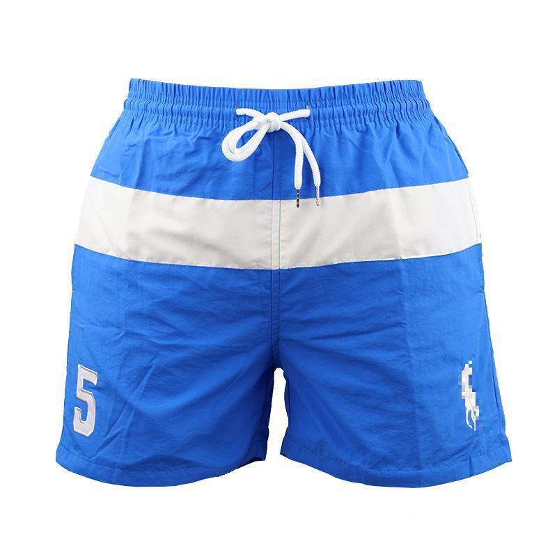 Summer POLO shorts men's stitching loose casual sports shorts men's