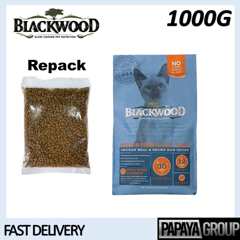 [REPACK] Blackwood Cat Dry Food 1000g ( Blackwood Original, Indoor
