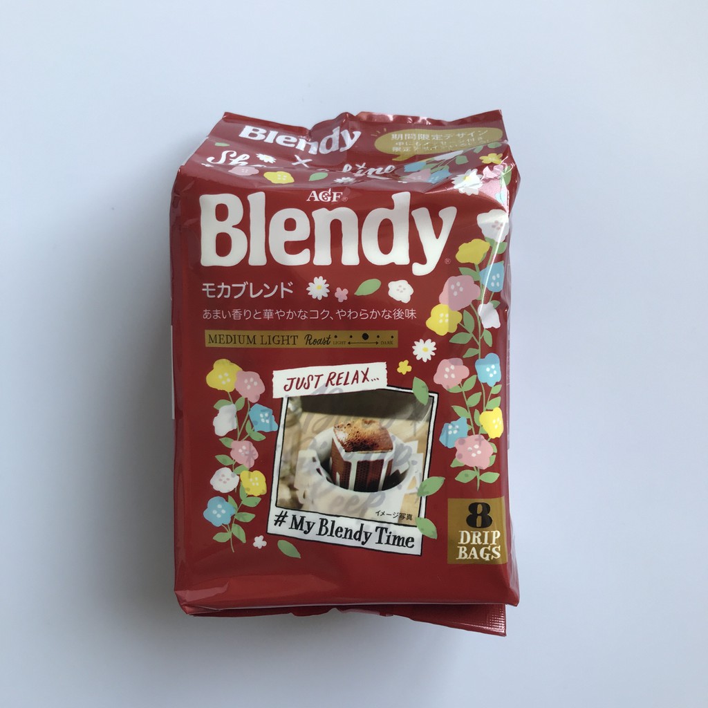 Blendy Mocha Blend Single Serve Hand Drip Coffee 8 Count [DIRECT FROM