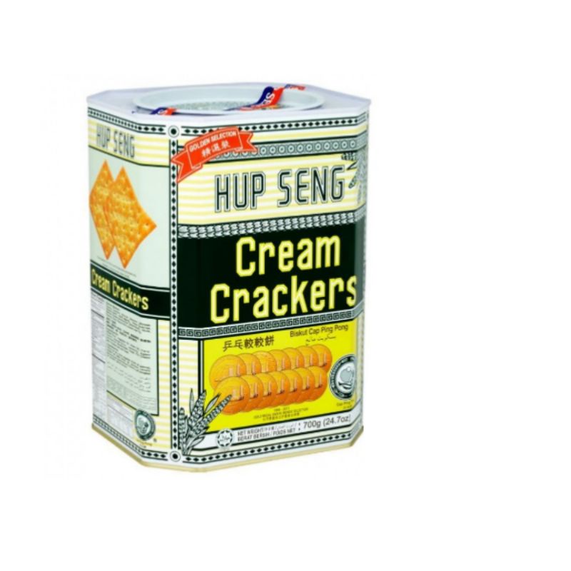 Golden Selection HUP SENG Cream Cracker Biscuit Tin 700G Shopee Malaysia