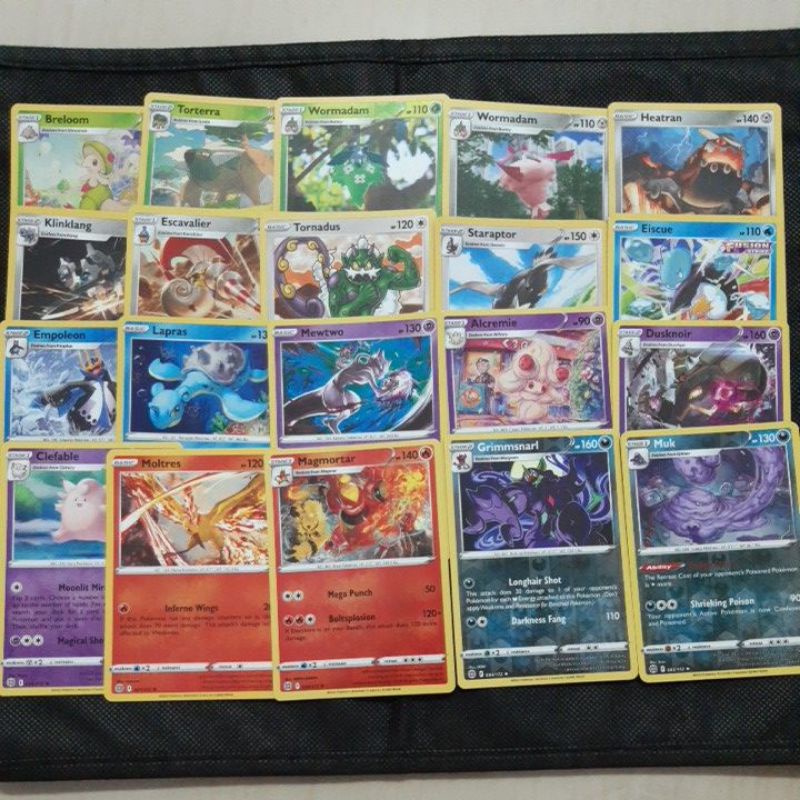 Pokemon Card TCG Brilliant Stars Haxorus/ Garchomp/ Muk/ Manaphy
