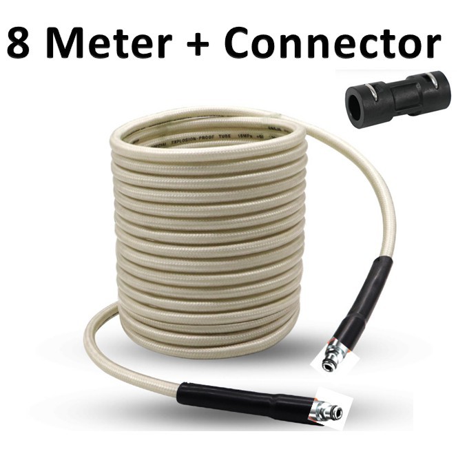 Tsunami Lutian Bossman 8 Meter Extension Water Jet Hose Connector High