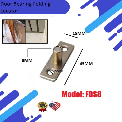 8mm Folding Door Support / Sliding Door Bearing Shopee Malaysia