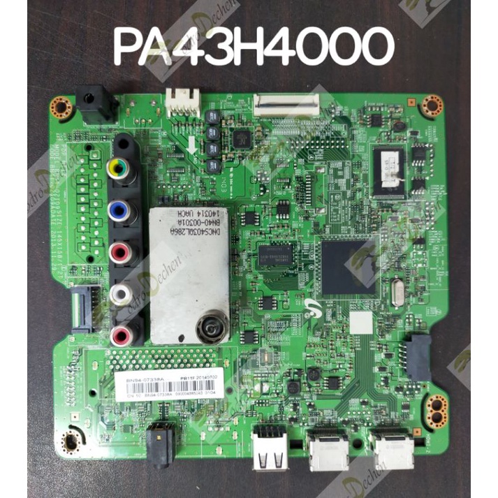 43H4000 / PA43H4000AR SAMSUNG 43 INCH PLASMA TV MAIN BOARD Shopee