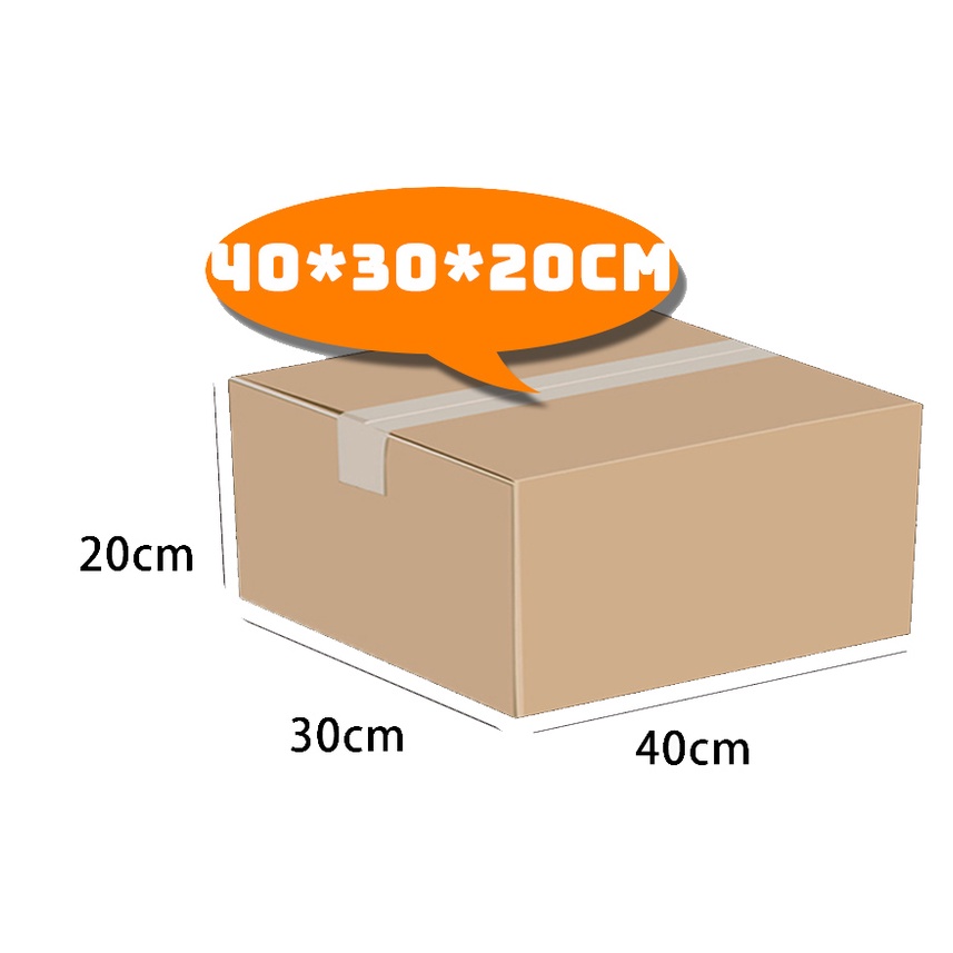 10. 40x30x20cm Kodak Carton Packaging Box Express Box Moving Box