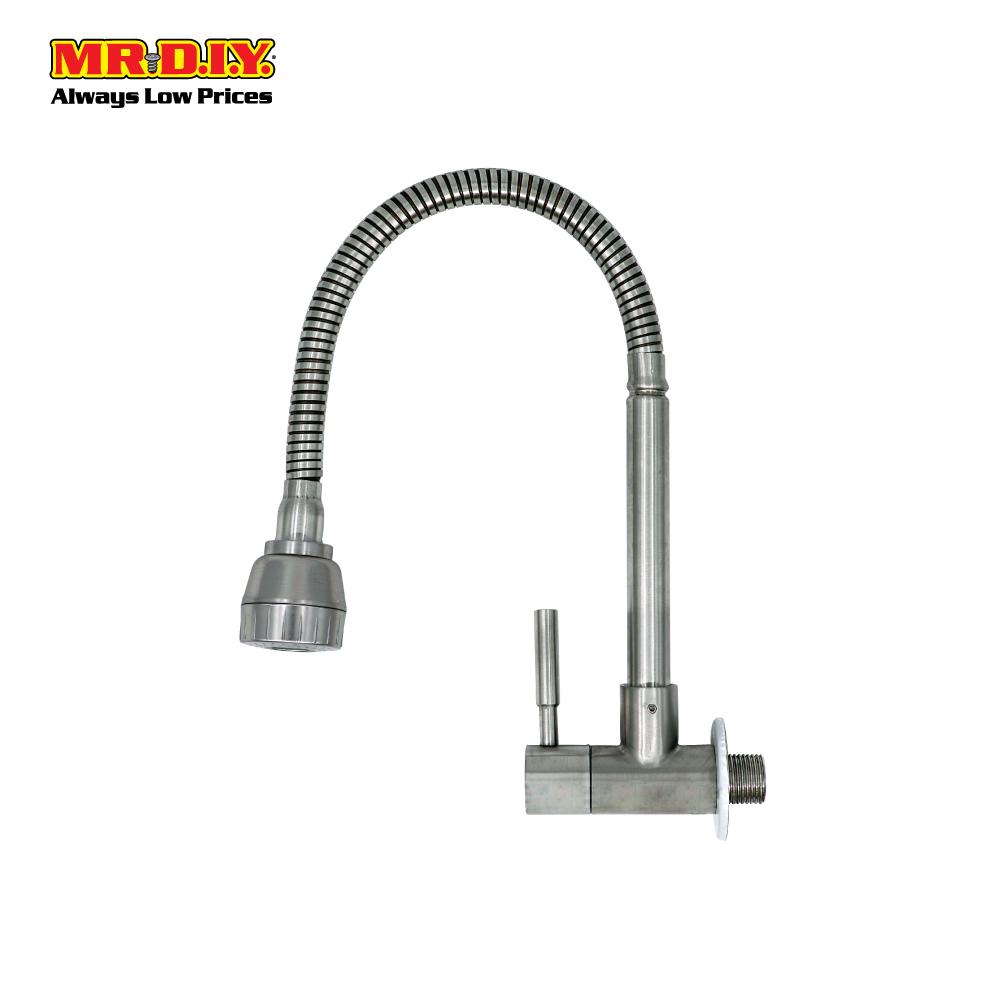 MR.DIY Stainless Steel Wall Sink Tap Shopee Malaysia