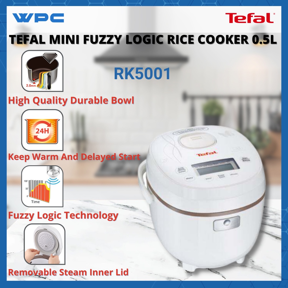 TEFAL MINI FUZZY LOGIC RICE COOKER 0.5L RK5001 Shopee Malaysia